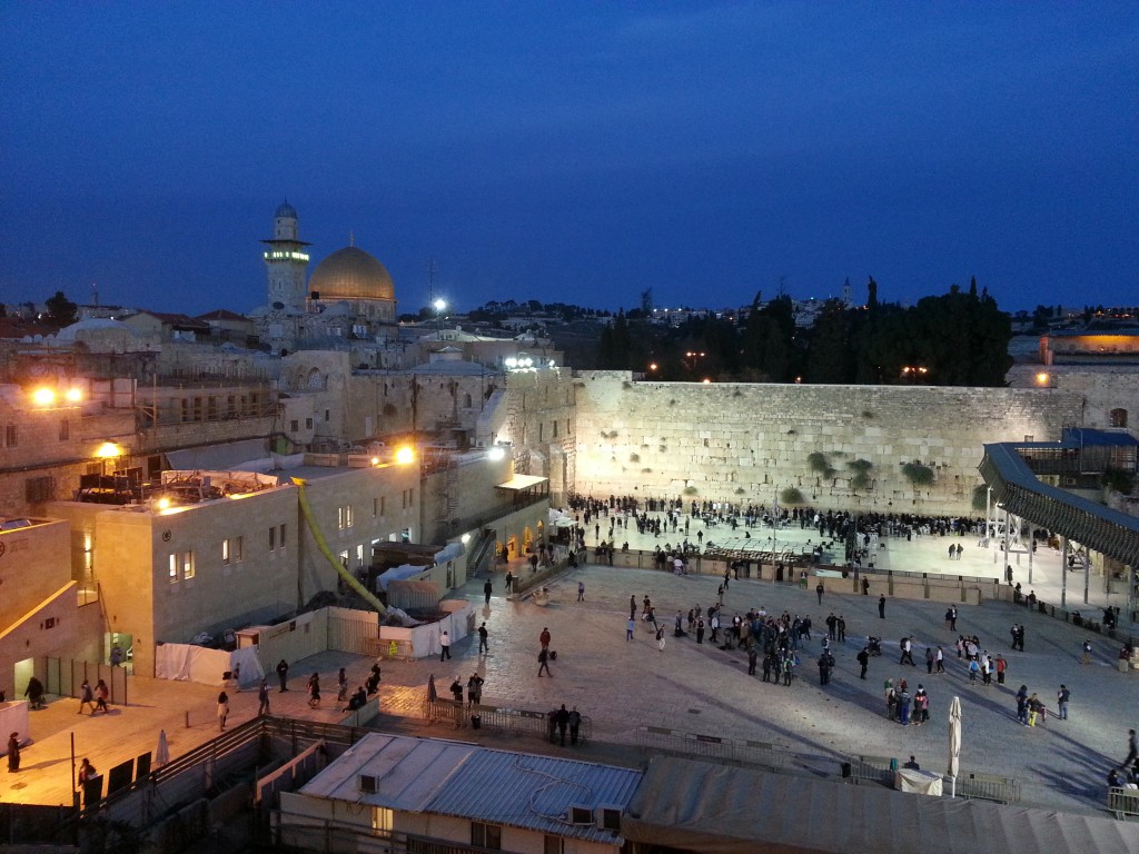 Noční Jeruzalém